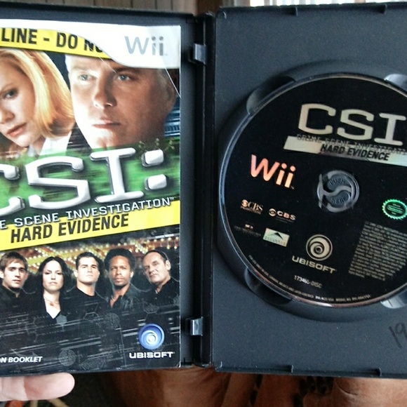 Wii game CSI: Hard Evidence - Picture 2 of 2